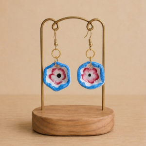 Boucles d'oreilles - Terre cuite