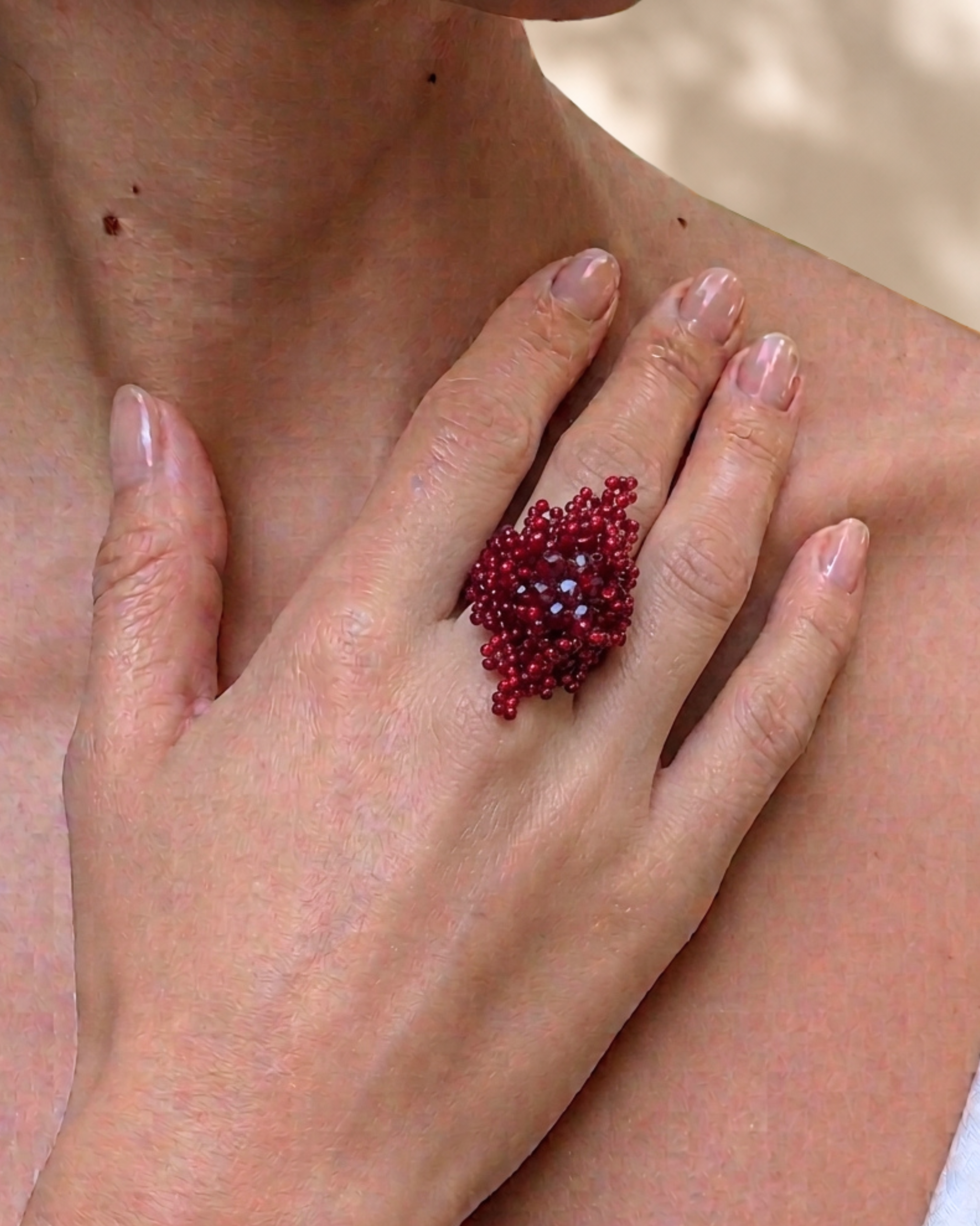 Bague artisanale élégante. Idée cadeau femme