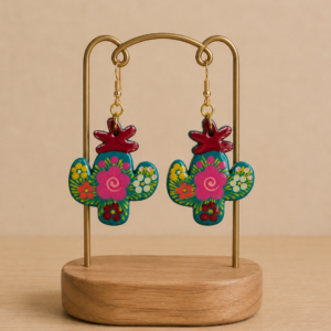 Boucles d'oreilles - Cactus
