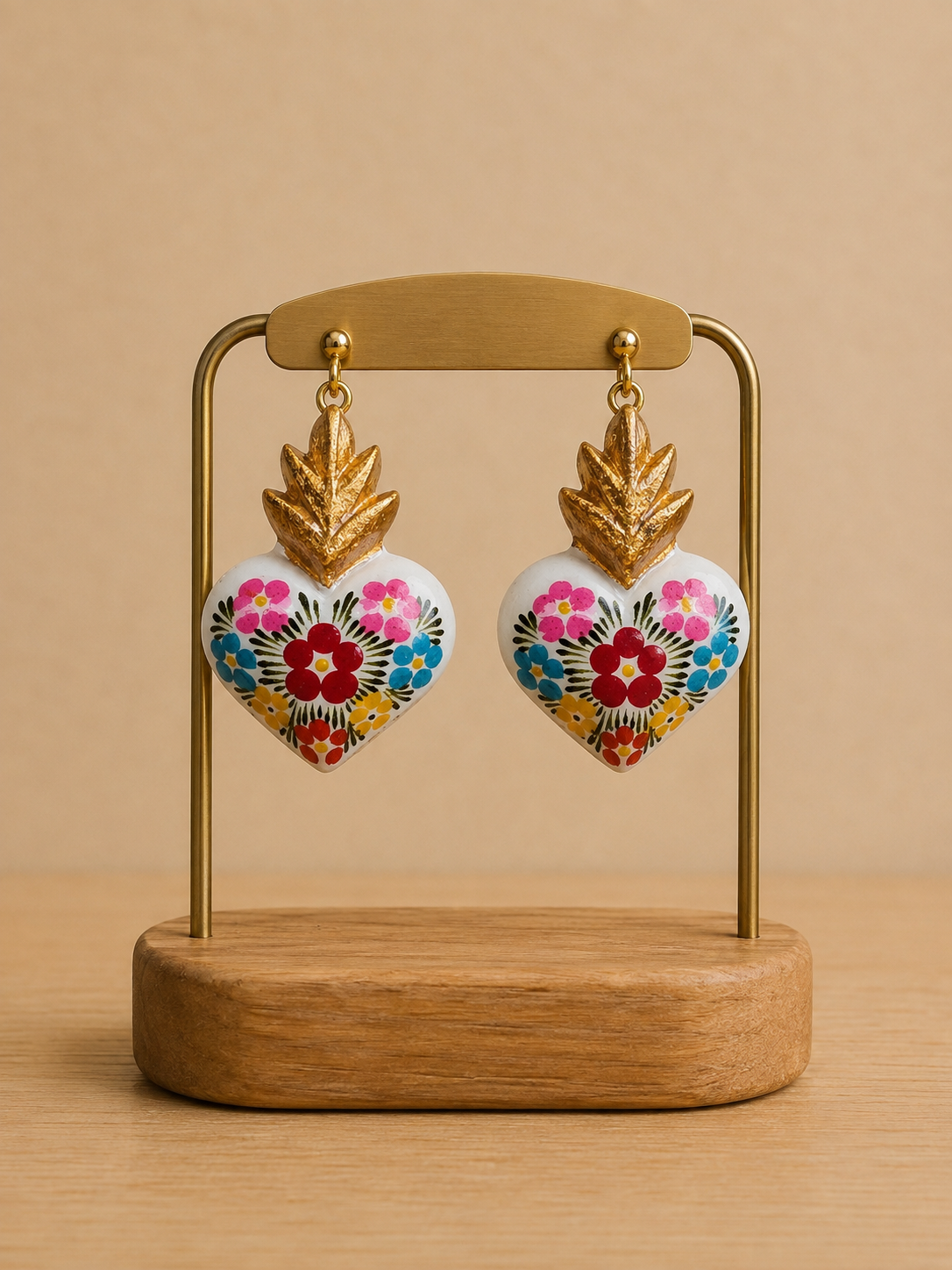 Boucles d'oreilles - Cœur