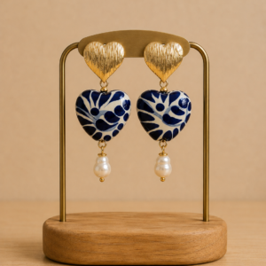 Boucles d'oreilles Talavera – Cœur