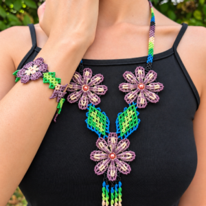 Set collier & bracelet - Perles